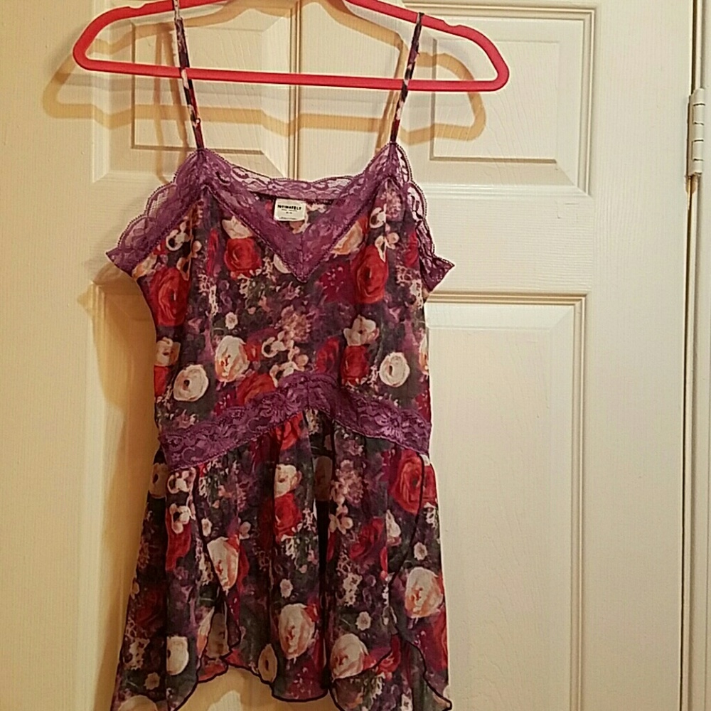 Free people sheer top